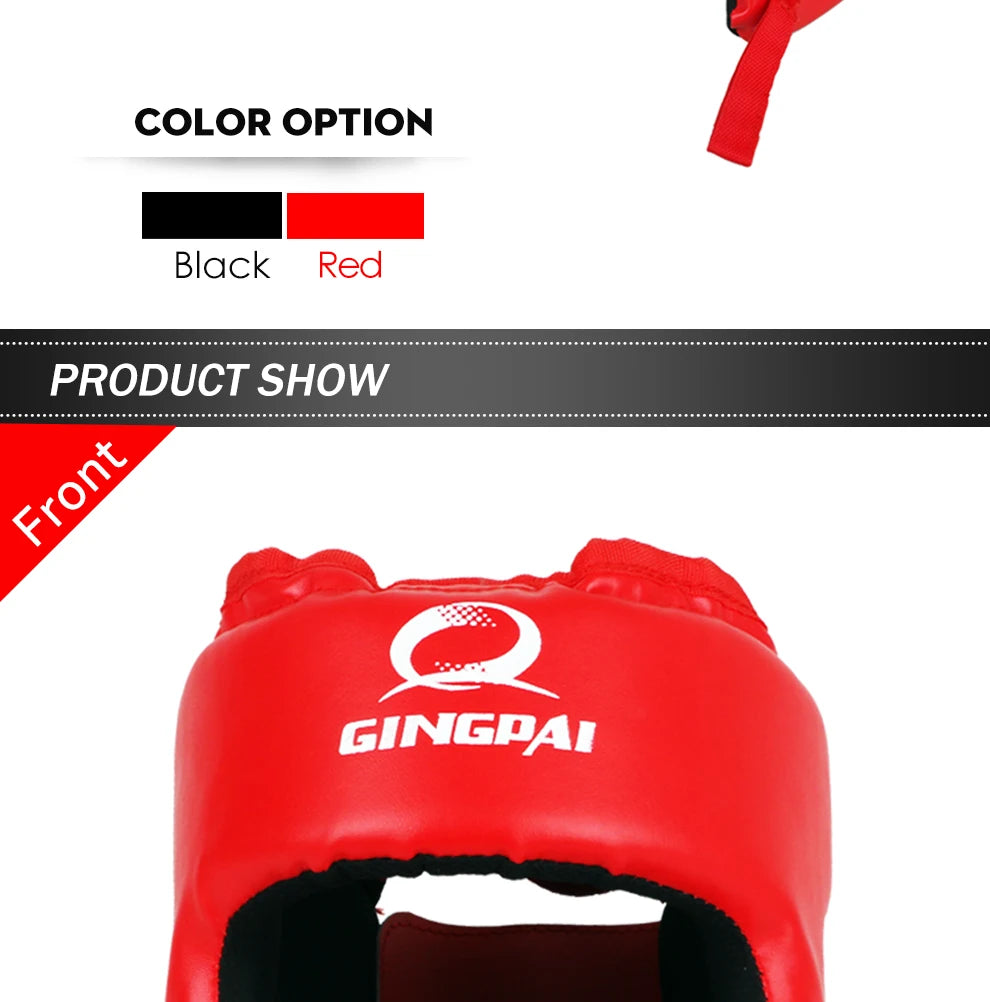 Black Blue Red MMA Helmet adult male Female fighting muay thai kick boxing training helmet safety headgear Sanda Protector Guard
