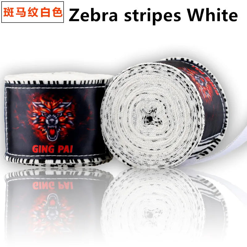 GINGPAI Boxing Bandage Handguard Men and Women Kids Professional Muay Thai MMA Boxing Elastic Bandage Fashion 1 Pair 3m 5m