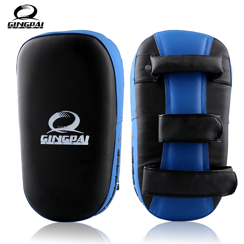 High Quality Muay Thai Kick Boxing Training Shield Curve Pads Punch MMA Foot Target Single Item