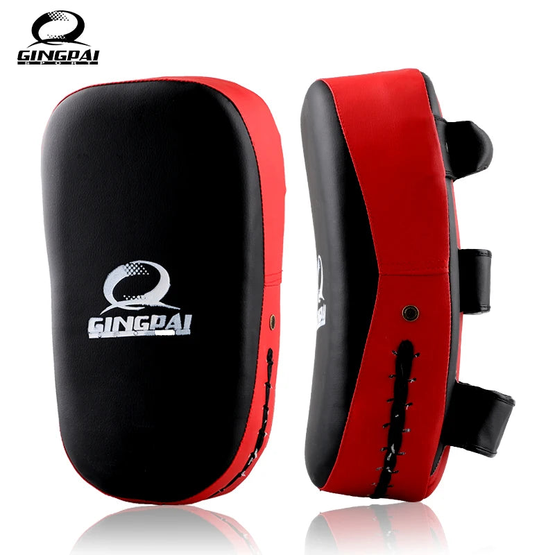 High Quality Muay Thai Kick Boxing Training Shield Curve Pads Punch MMA Foot Target Single Item