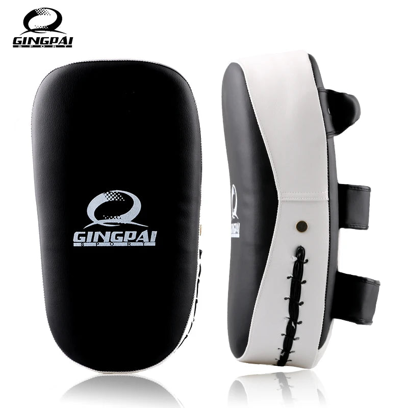 High Quality Muay Thai Kick Boxing Training Shield Curve Pads Punch MMA Foot Target Single Item