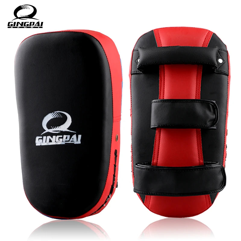 High Quality Muay Thai Kick Boxing Training Shield Curve Pads Punch MMA Foot Target Single Item
