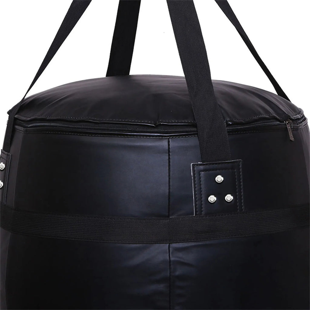 Fitness Heavy Punching Bag PU Leather Kickboxing Bag MMA Muay Thai Boxing Training Tumbler Hanging Sandbag For Fitness Equipment