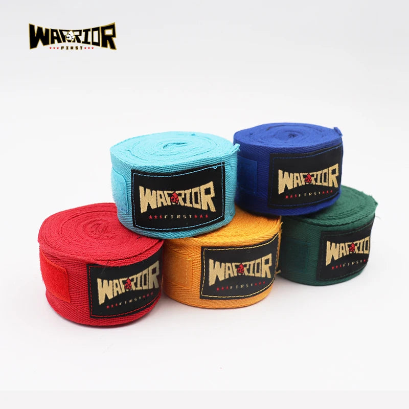 2pcs/pack 3M/5M Length 100% Cotton Boxing Hand Wraps MMA Muay Thai Kick Boxing Handwraps For Training Bandages