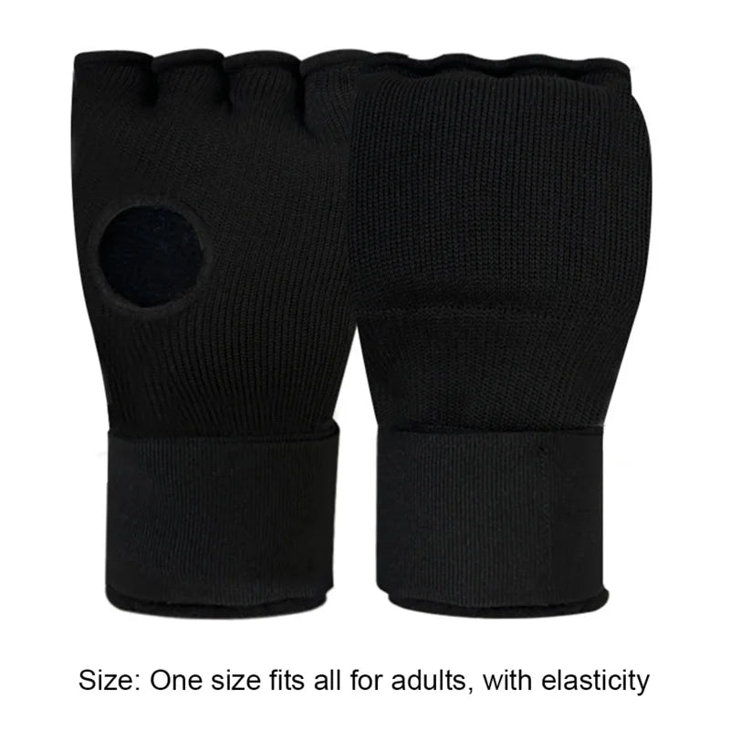Gel Boxing Gloves Breathable Hand Wrap Inner Gloves Muay Thai Mitts Boxing Training Accessories Half Finger Boxing Gloves