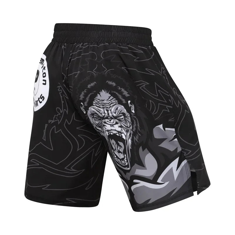 Boxing Set Compression Men Sport T-shirts+Pants Rashguard Jitsu Bjj Rash Guard KickBoxing Sets Muay Thai Jersey MMA Fightwear