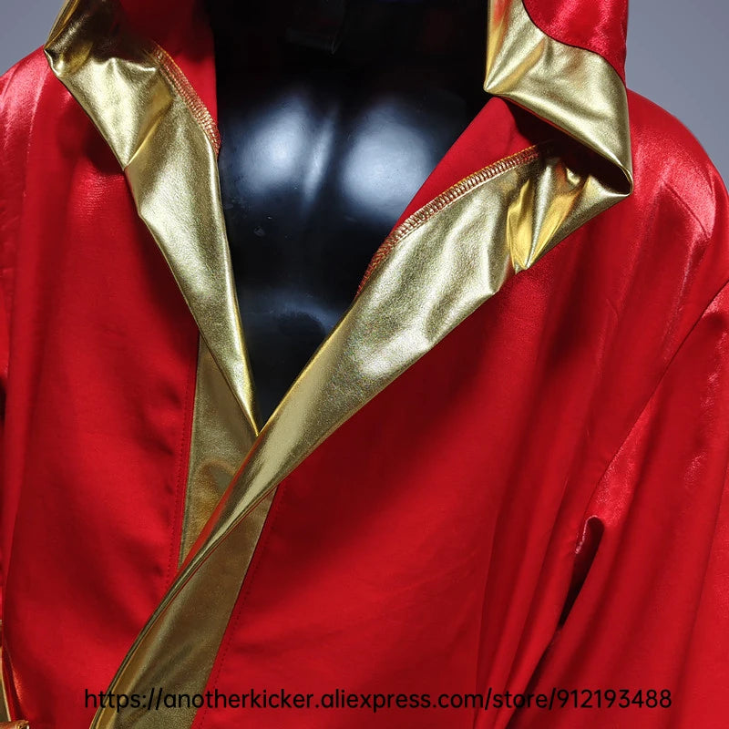 Boxing Robe High Quality Belted Hooded Workout Robe Men Women Kid Boxer Kickboxing Boxing Gown Martial Arts MMA Fighting Clothes