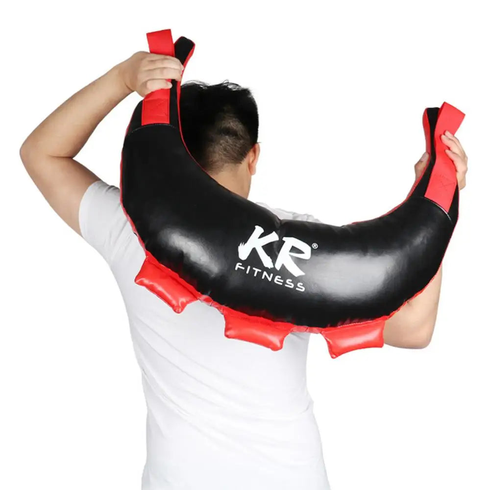 PU Boxing Training Bulgarian Power Bag Muays Thai Training Sand Sandbag 5-20kg Workout MMA Boxing Power Bag Empty Bag dropship