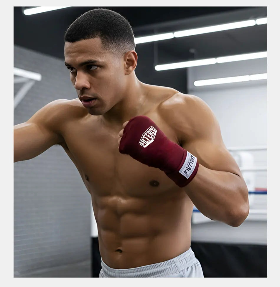 Speed Wrap Hand Wraps for Boxing & MMA - Quick Self-Adjusting Gel Padding, Hand Protection for Training, Fighting, Fitness