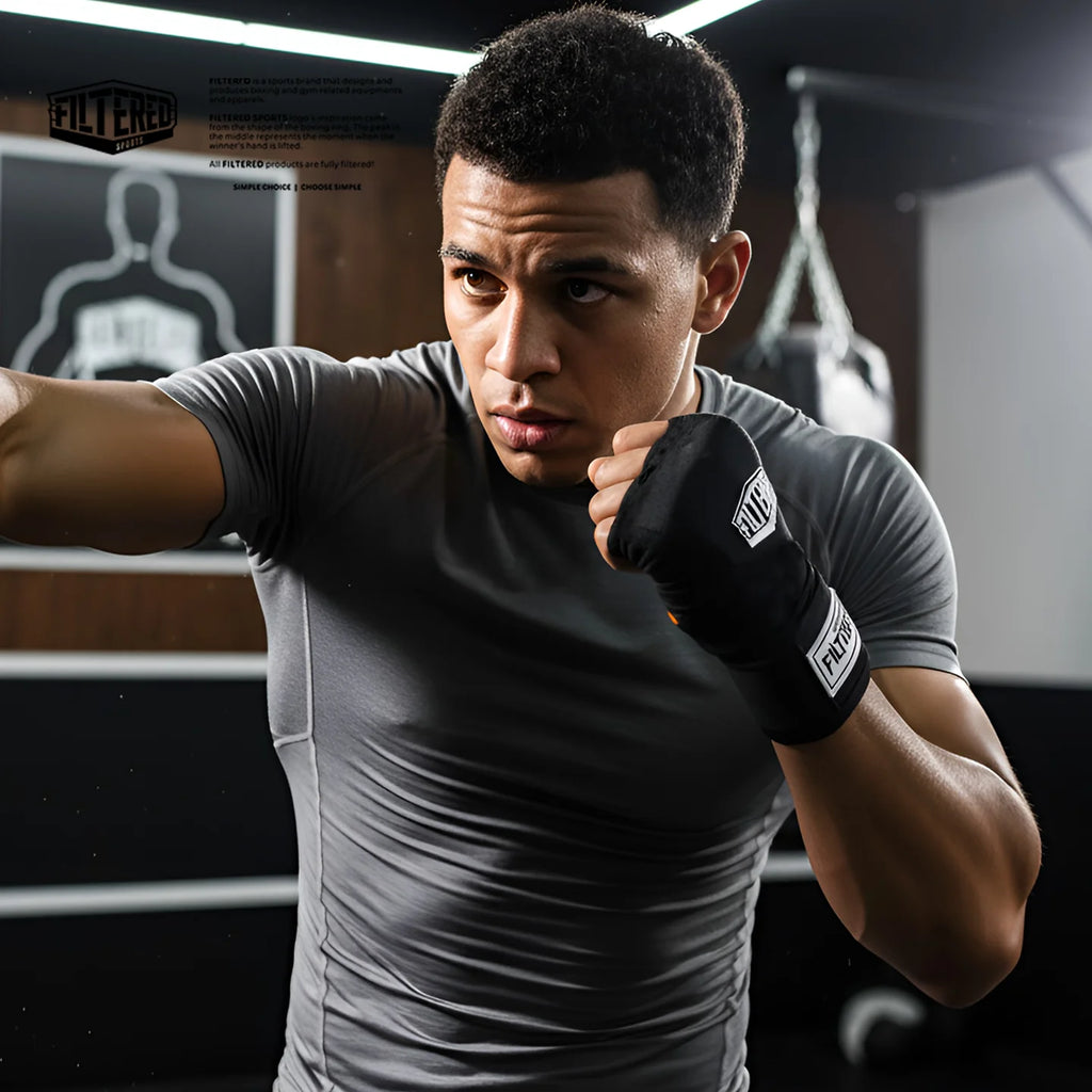 Speed Wrap Hand Wraps for Boxing & MMA - Quick Self-Adjusting Gel Padding, Hand Protection for Training, Fighting, Fitness
