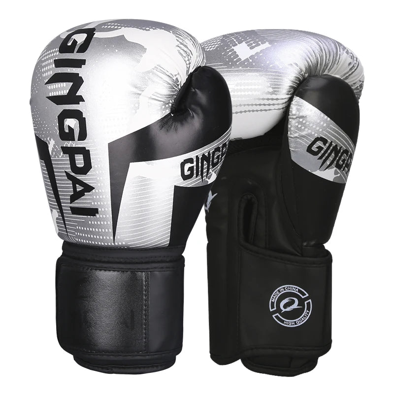 High Quality Leather Wear-Resistant And Breathable Boxing Gloves For Sanda Training, Thickened Protective Combat Gloves