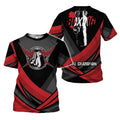 Boxing Gloves Graphic T-shirt Men Sports 3D Printed Boxing Tee Shirts Tops Short Sleeves Summer Round Neck Oversized T Shirt