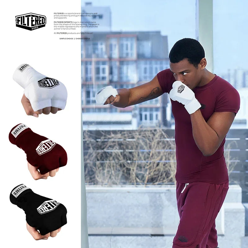 Speed Wrap Hand Wraps for Boxing & MMA - Quick Self-Adjusting Gel Padding, Hand Protection for Training, Fighting, Fitness