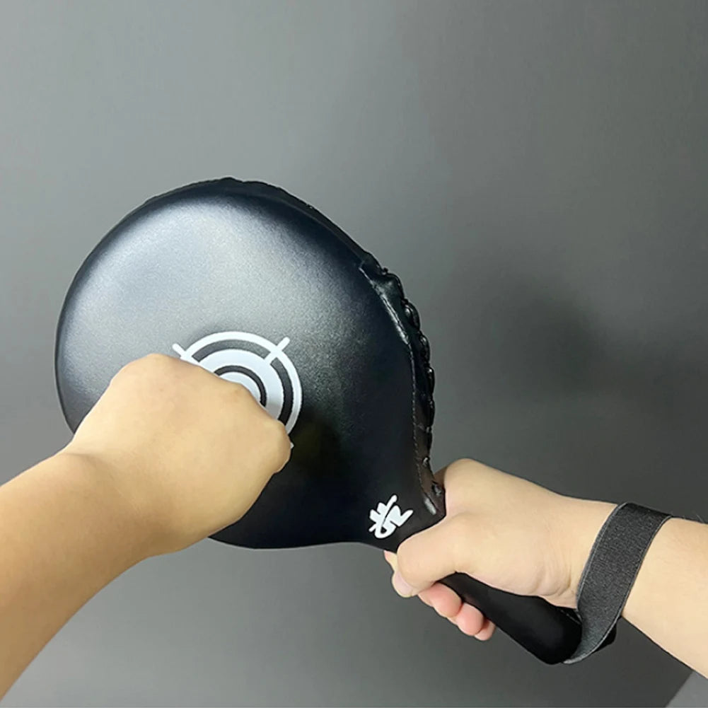 Boxing Focus Pads Boxing Hand Target PU Leather Punching Mitts Wear Resistant Kick Boxing Gloves Pads for Boxing MMA Muay Thai
