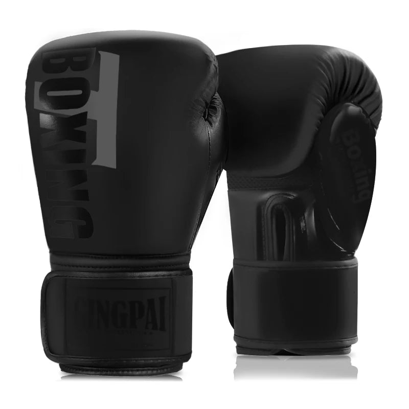 6-12oz Boxing gloves for adults children men Sanda professional women Muay Thai teenagers beginners boxing training equipment