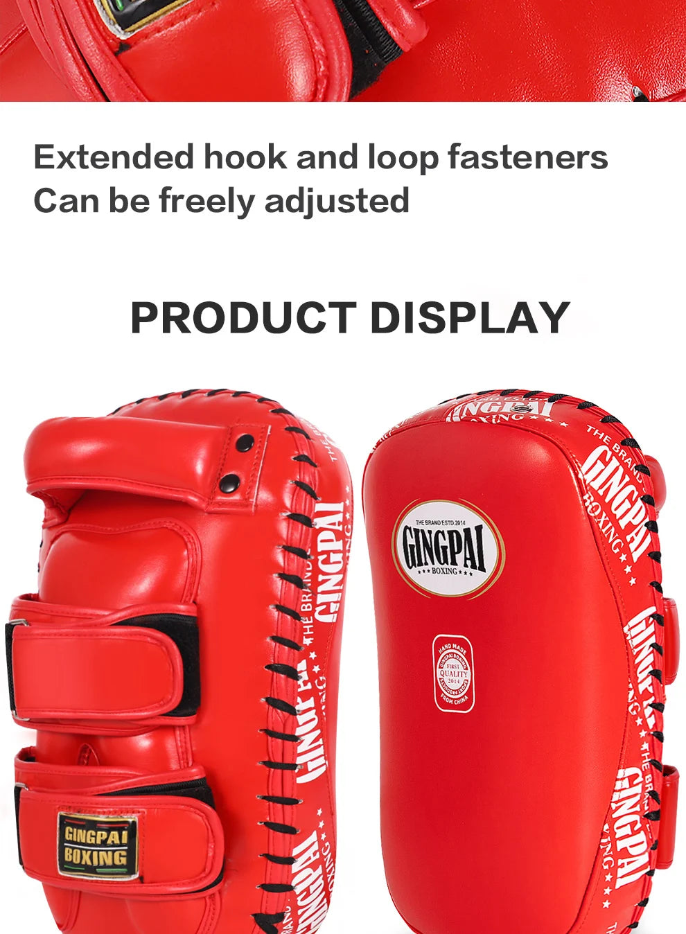 1PC Boxing Pad Sand Bag Fitness MMA BoxingTaekwondo Hand Foot Kicking Pads PU Leather Training Gear Muay Thai Foot Target