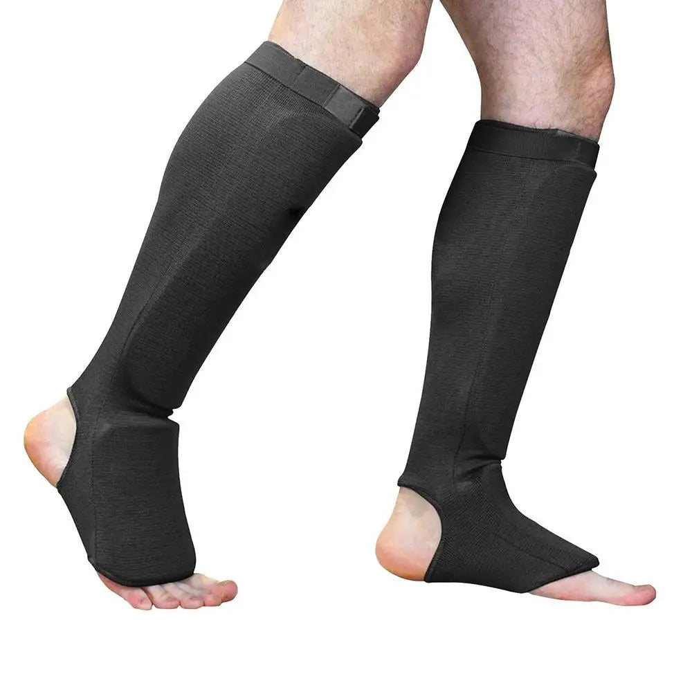 Taekwondo Training Leg Support Protectors Boxing Protective Gear With Instep Leg Guards Sandas Fighting Protective Gear MMA