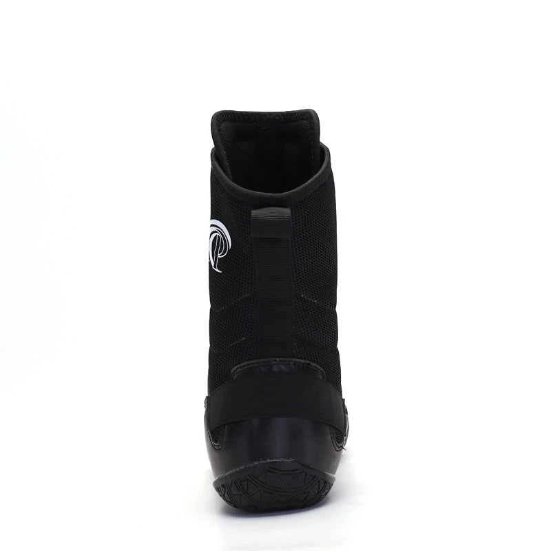 Professional Boxing Shoes Men High Top Wrestling Training Sneakers 7517
