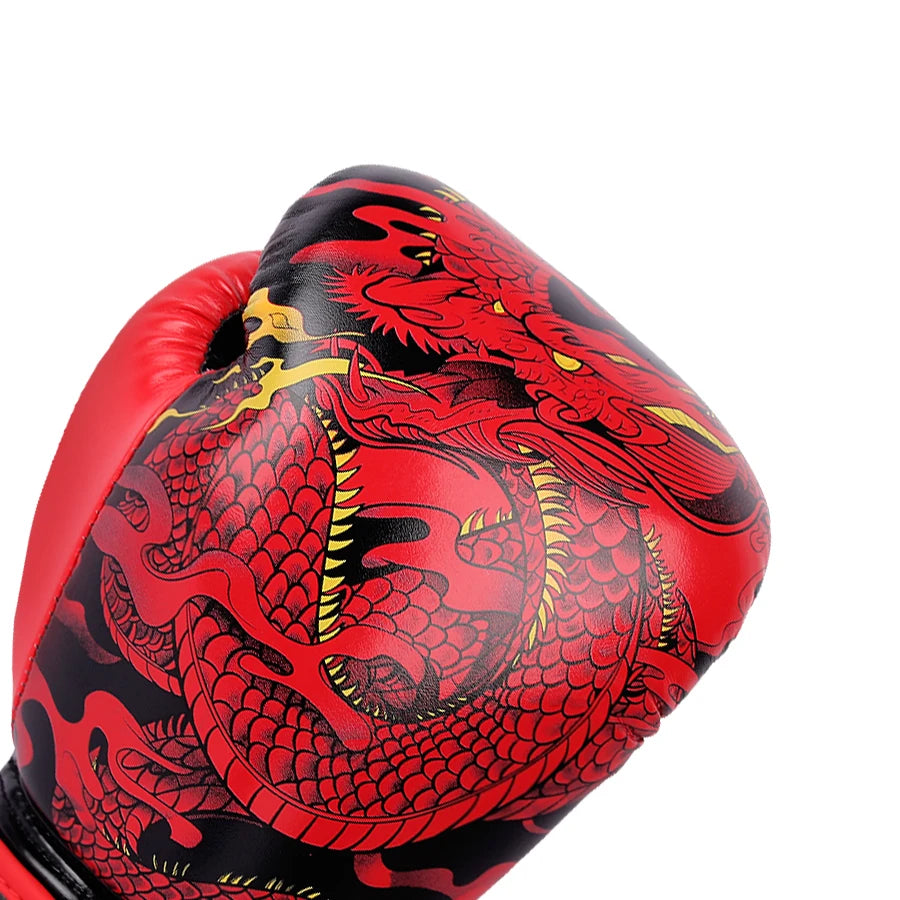 10/12/14oz Boxing Gloves Professional Adult Sanda Muay Thai Fighting Gloves Men and Women Training Sandbag Free Fight MMA