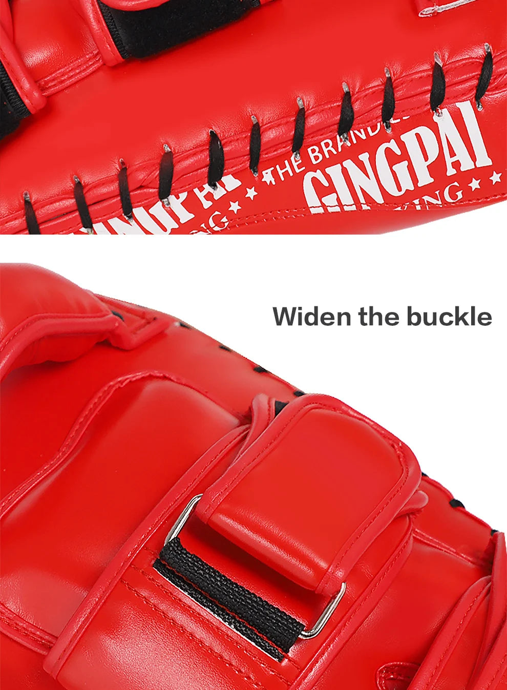 1PC Boxing Pad Sand Bag Fitness MMA BoxingTaekwondo Hand Foot Kicking Pads PU Leather Training Gear Muay Thai Foot Target