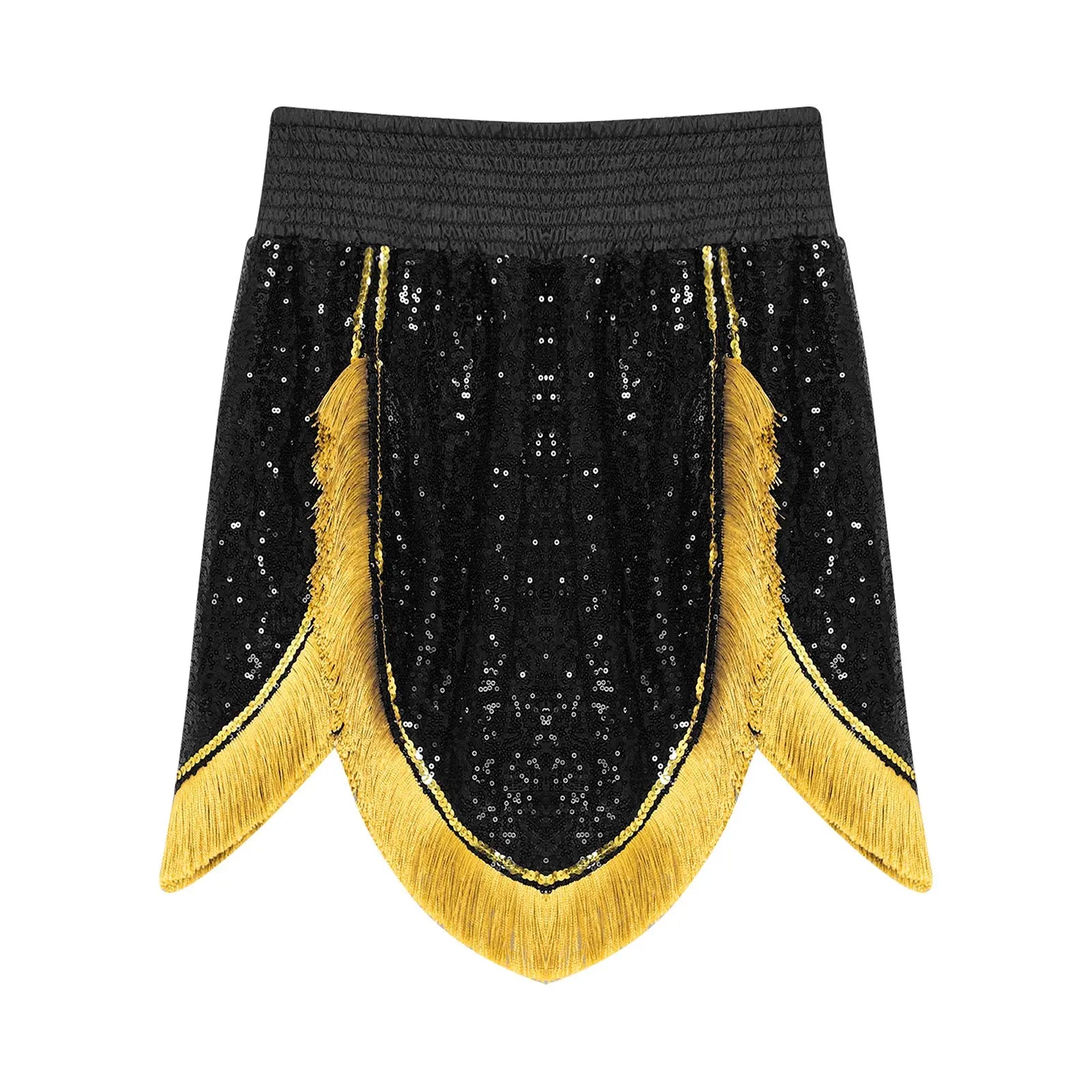 Adult Men's Boxing Competition Skirts Shorts Muay Thai Martial Arts Training Costumes Kickboxing Performance Fringe Shorts