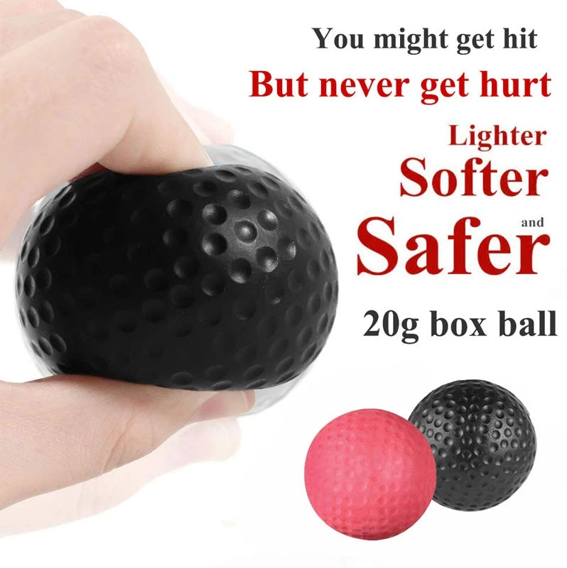 Headband Boxing Reflex Ball, Indoor Gym,Stretch Speed Punch Training,Headband Boxing Reaction Speed Ball, Boxing Combat Training