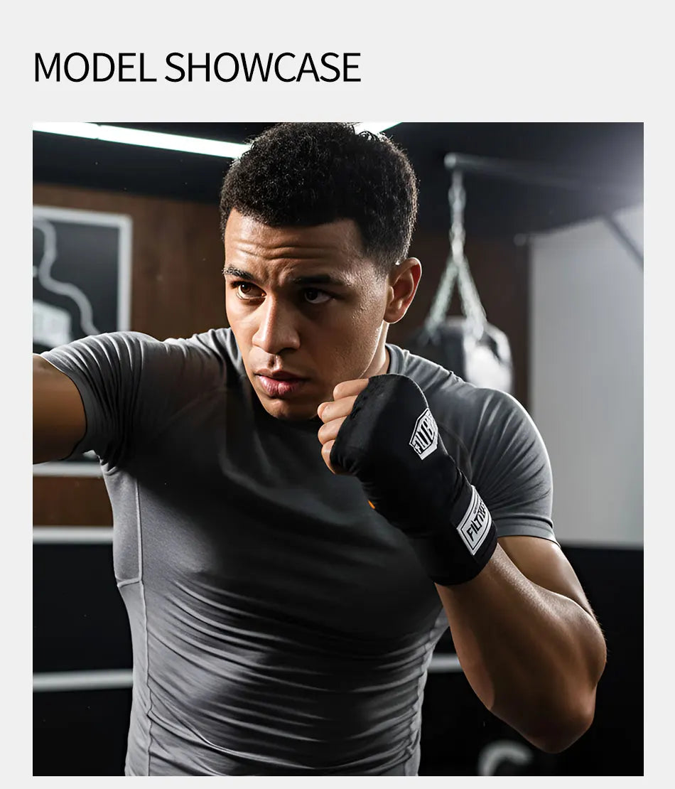 Speed Wrap Hand Wraps for Boxing & MMA - Quick Self-Adjusting Gel Padding, Hand Protection for Training, Fighting, Fitness