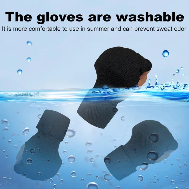 Gel Boxing Gloves Breathable Hand Wrap Inner Gloves Muay Thai Mitts Boxing Training Accessories Half Finger Boxing Gloves