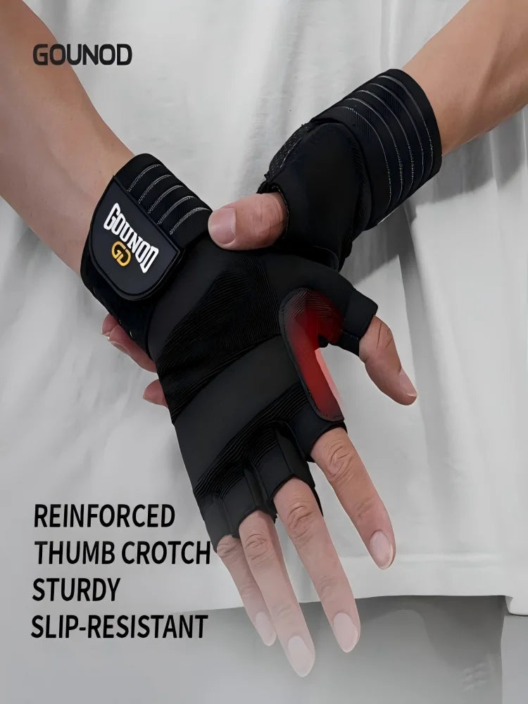 1 Pair of Boxing Gloves Fitness Gloves - Sturdy Non-slip Design, Suitable for Fitness, Sports and Bodybuilding, Sports Gloves