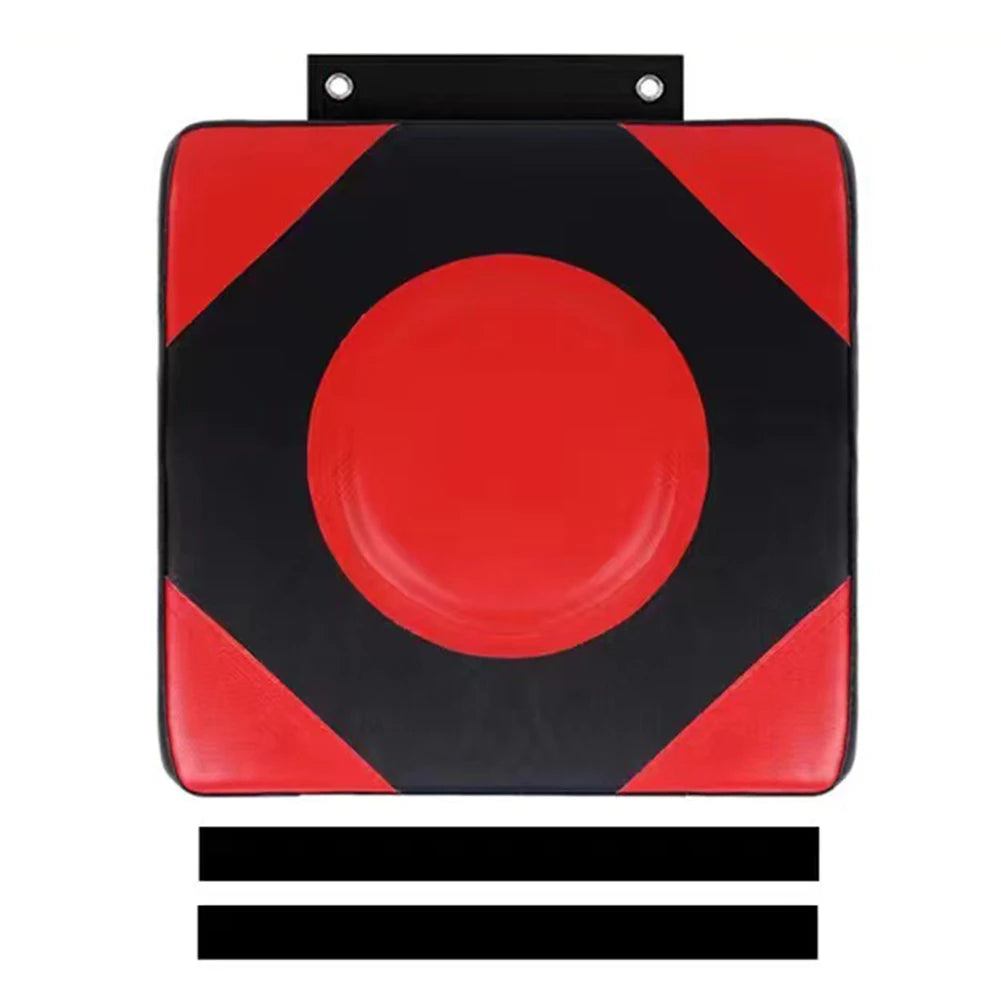 Boxing Punch Target PU Leather Boxing Training Sandbag Adjustable Height Punching Bag Wall Punching Pad for Martial Arts Karate