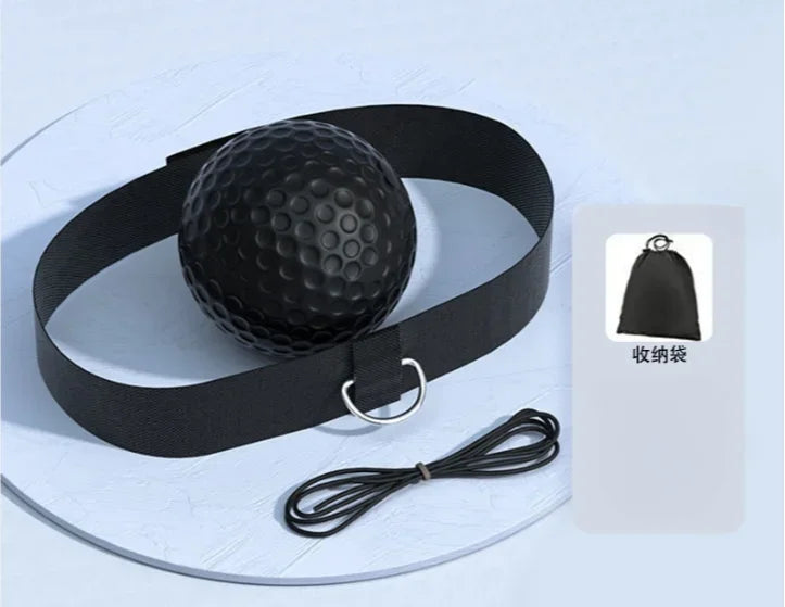 Headband Boxing Reflex Ball, Indoor Gym,Stretch Speed Punch Training,Headband Boxing Reaction Speed Ball, Boxing Combat Training