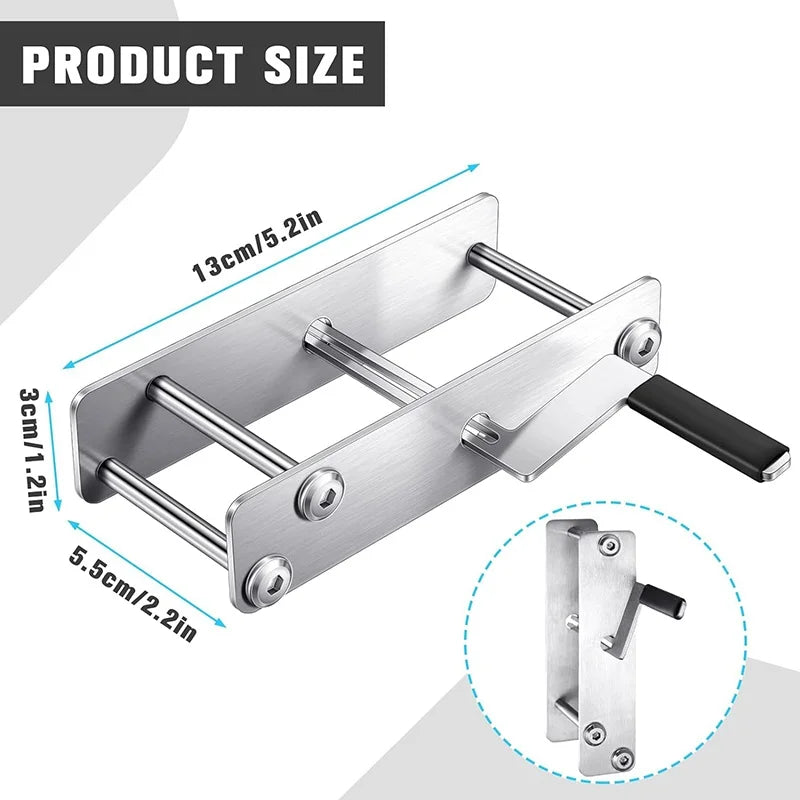 Portable Iron Boxing Hand Wrap Roller Manual Bandage Winder Tool Easy Use Quick Winding For Boxing Martial Arts Training Gear
