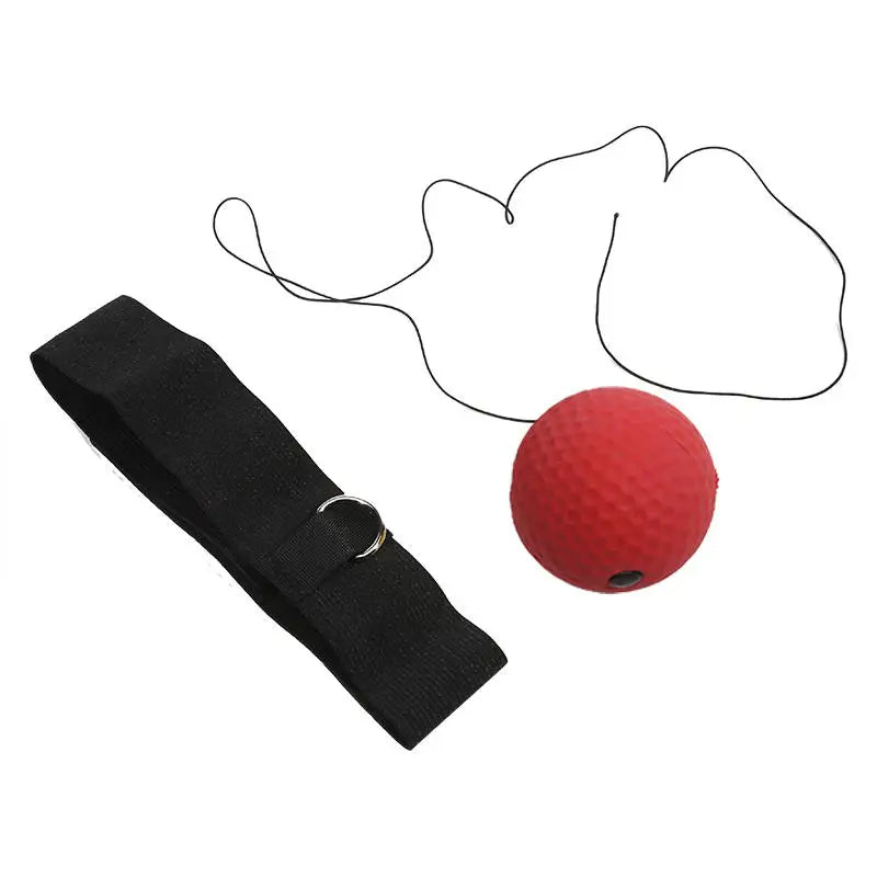 Elastic Headband and Black Light Ball Headband Style Boxing Speed Ball For Adult Children's Sports Rebound Reaction Balls