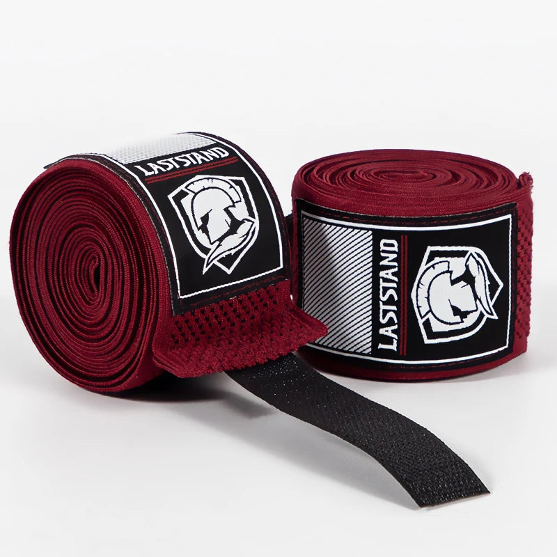 2 Rolls 3/5M Elastic Boxing Bandage Sports Strap Sanda Kick Boxing MMA Hand Gloves Wraps Belt Boxing Sports Wraps Bandage