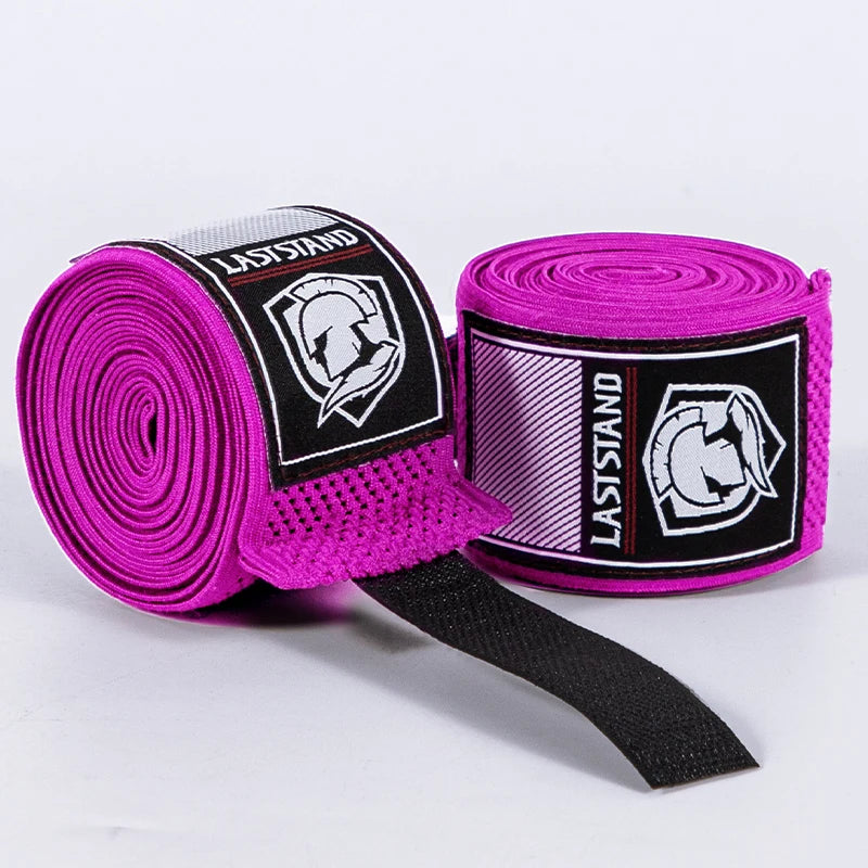 2 Rolls 3/5M Elastic Boxing Bandage Sports Strap Sanda Kick Boxing MMA Hand Gloves Wraps Belt Boxing Sports Wraps Bandage
