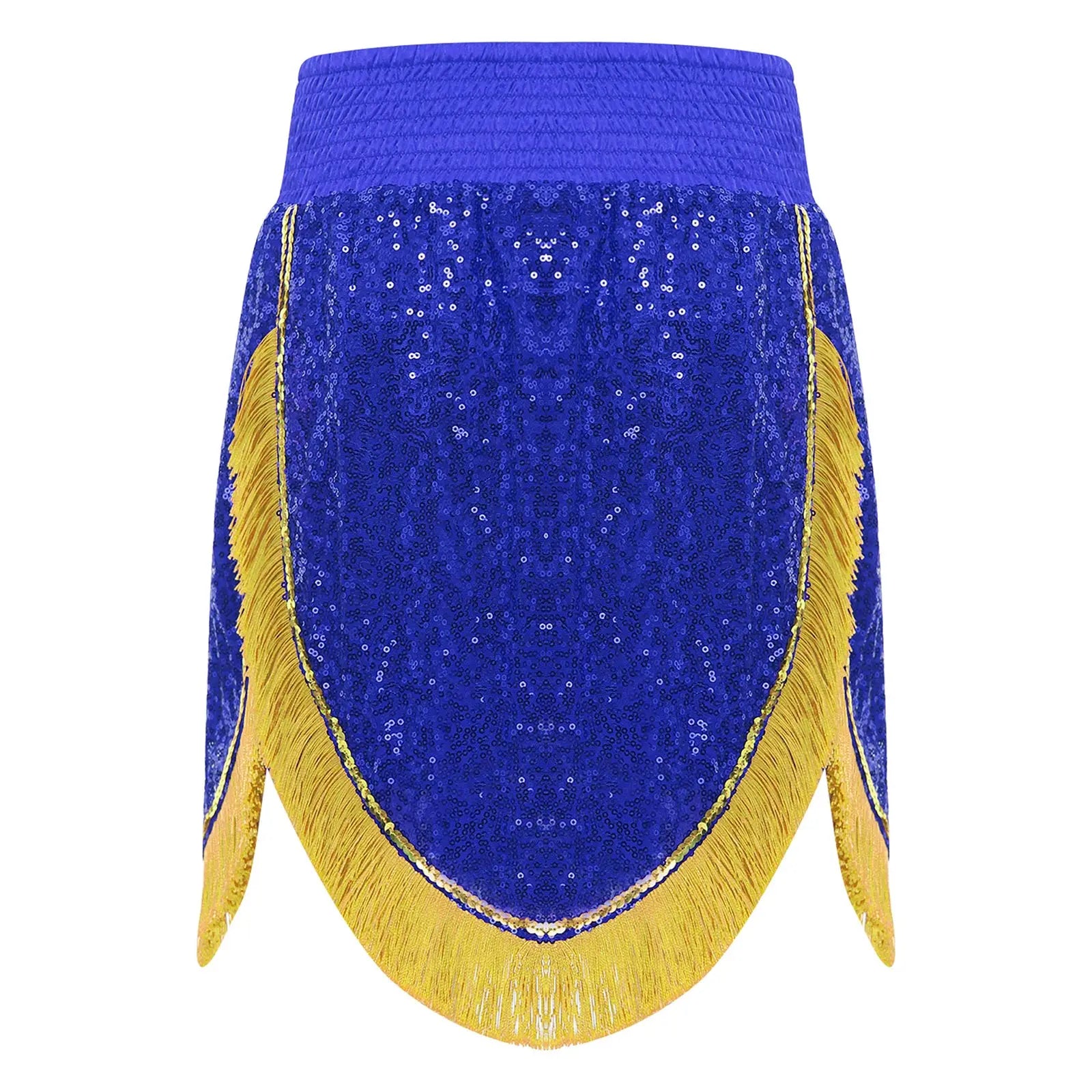Adult Men's Boxing Competition Skirts Shorts Muay Thai Martial Arts Training Costumes Kickboxing Performance Fringe Shorts