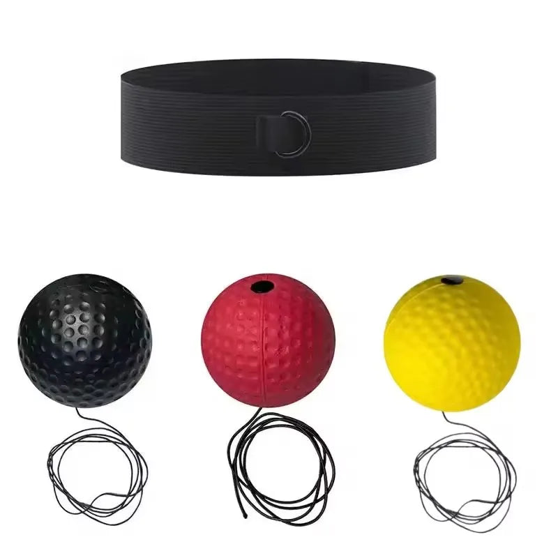 Elastic Headband And Black Light Ball Headband Style Boxing Speed Ball For Adult Children's Sports Rebound Reaction Balls