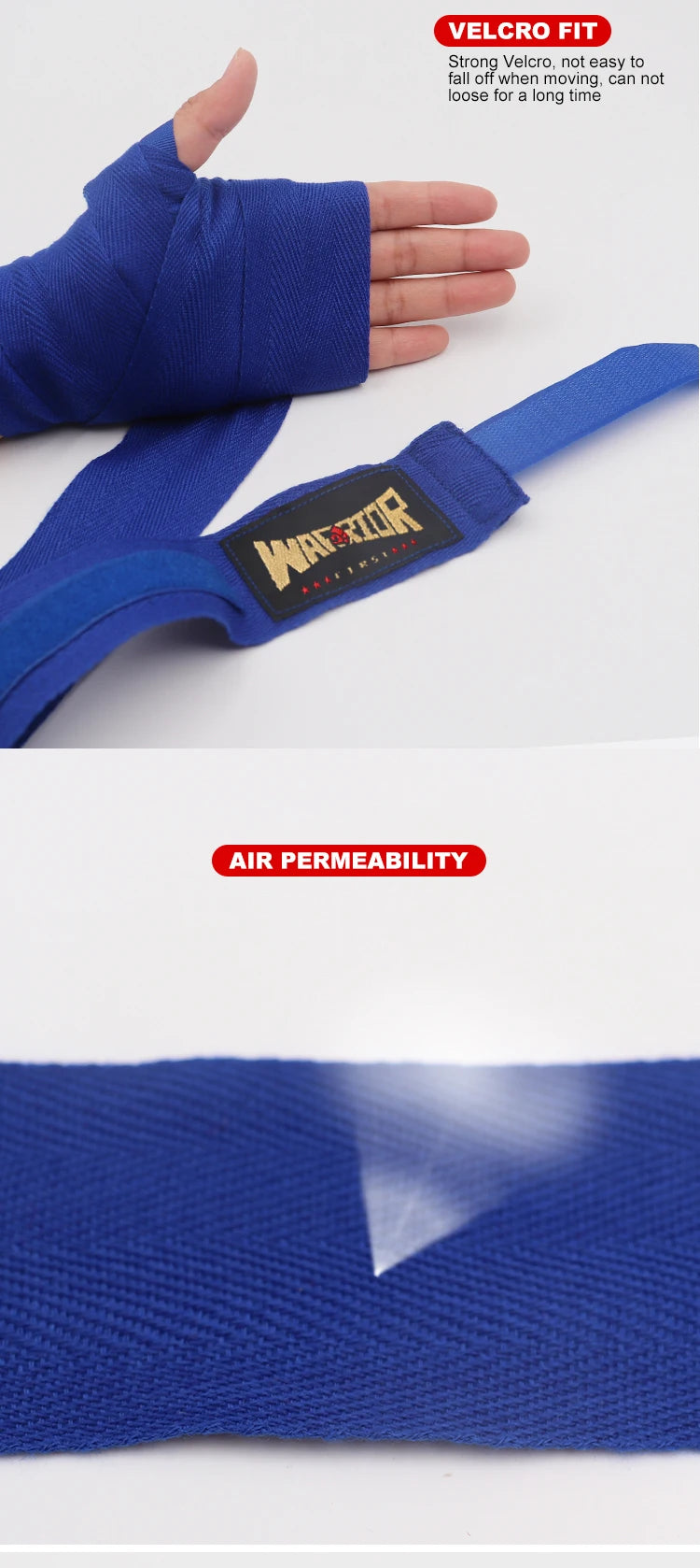 2pcs/pack 3M/5M Length 100% Cotton Boxing Hand Wraps MMA Muay Thai Kick Boxing Handwraps For Training Bandages