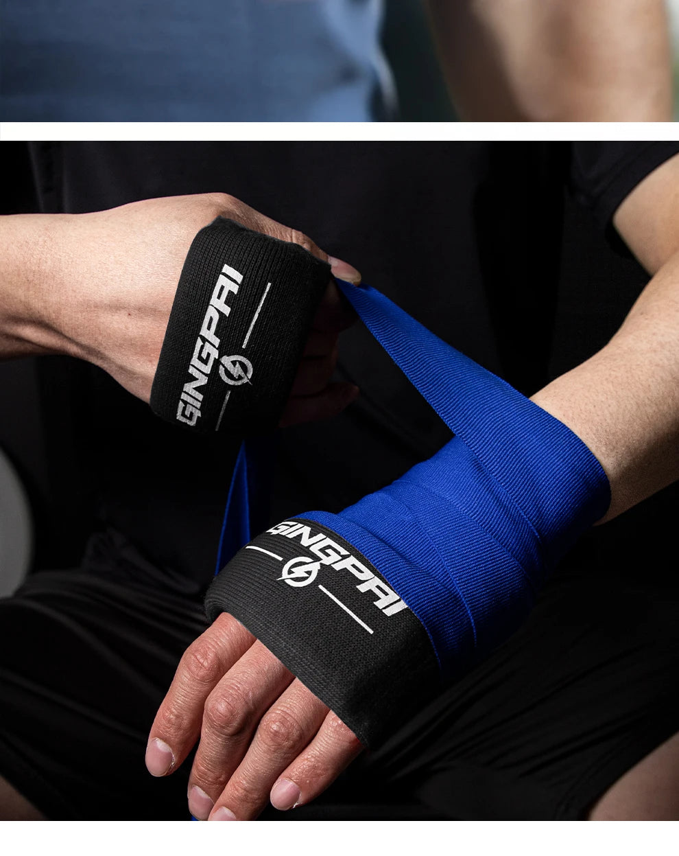 Gel Boxing Gloves Sanda MMA Training Finger Joint Protection Thickened Fist Peak Gel Hand Wraps Boxing Training Accessories