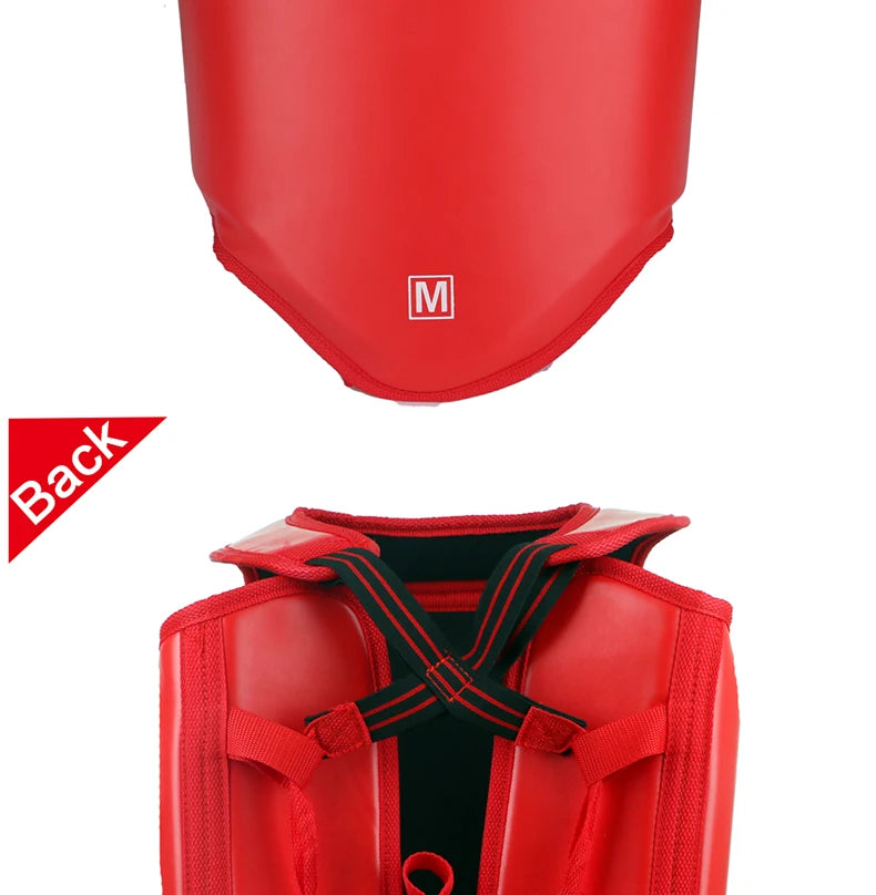 New Thickened MMA Chest Protector Sanda Wrestling Chest Support Protective Gear Boxing Sparring Fighting Body Protector