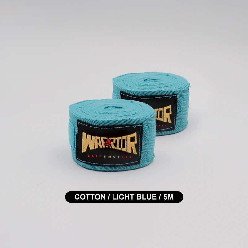 2pcs/pack 3M/5M Length 100% Cotton Boxing Hand Wraps MMA Muay Thai Kick Boxing Handwraps For Training Bandages