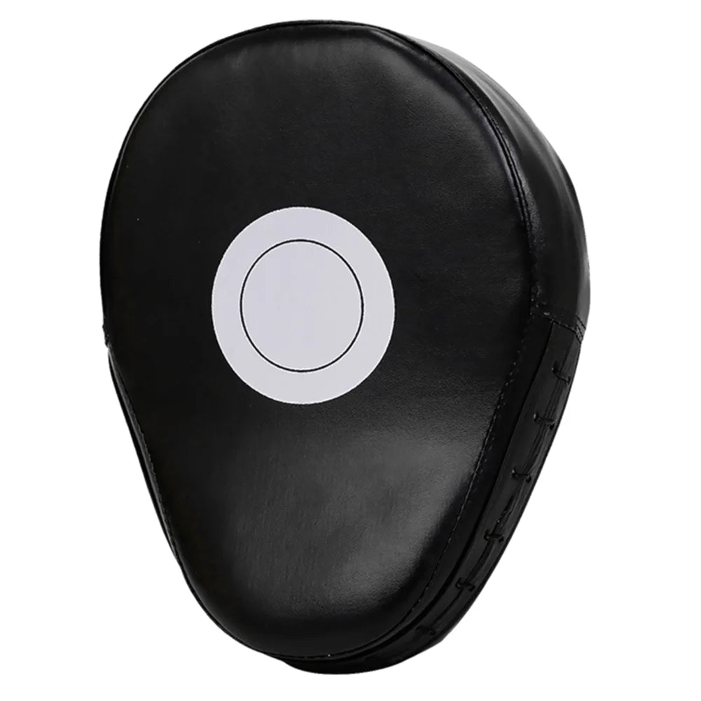 1/2Pcs Curved Boxing Hand Target PU Leather Punching Breathable Kickboxing Pads Boxing Focus Pad for MMA Martial Arts Training