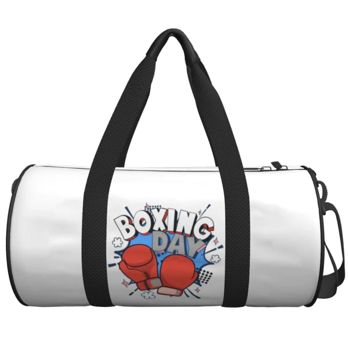Boxing Gloves Sport Bags Large Gym Bag Portable Men's Custom Handbag Travel Training Retro Fitness Bag