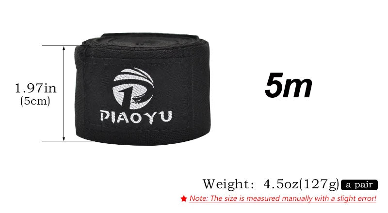 3/5M Boxing Training Bandages Sport Bandages Sanda Kickboxing Mma Hand Gloves Wraps Belt Boxing Sports Strap Training Gear