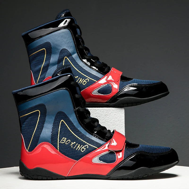 New Style Professional Boxing Shoes Men Comfortable Boxing Sneakers Breathable Wrestling Fighting Shoes Non Slip Combat Sneakers