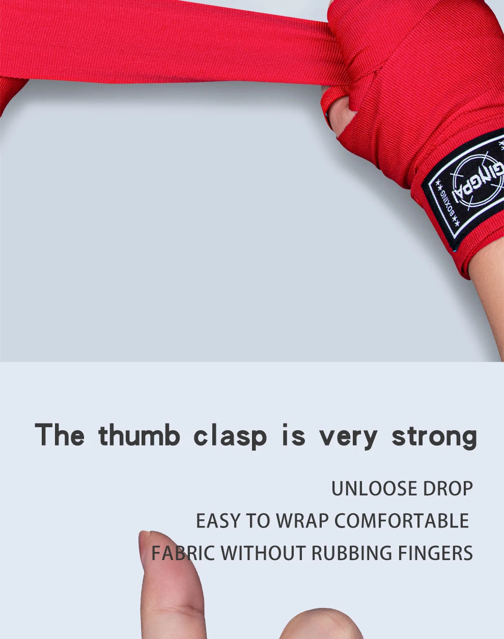 2 PCS 1.5/3/5M Boxing Gloves Elastic Boxing Hand Wraps Breathable Muay Thai Hand Bandage for Kickboxing Muay Thai & MMA
