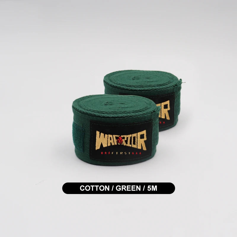 2pcs/pack 3M/5M Length 100% Cotton Boxing Hand Wraps MMA Muay Thai Kick Boxing Handwraps For Training Bandages
