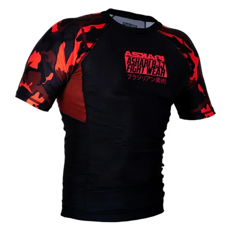 ASKARI New Fighting T-shirt, Quick Drying, Breathable and Anti-wear Clothing, Boxing Training T-shirts for Men and Women,2026