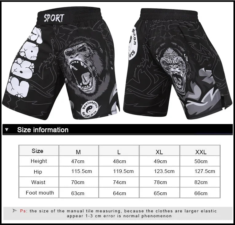 Boxing Set Compression Men Sport T-shirts+Pants Rashguard Jitsu Bjj Rash Guard KickBoxing Sets Muay Thai Jersey MMA Fightwear