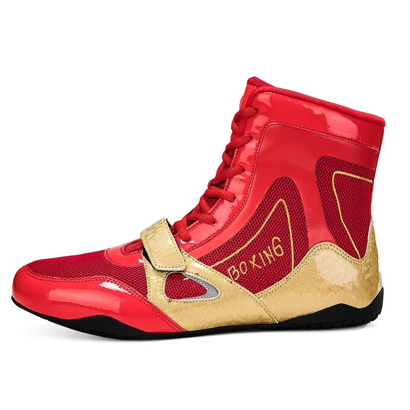 New Style Professional Boxing Shoes Men Comfortable Boxing Sneakers Breathable Wrestling Fighting Shoes Non Slip Combat Sneakers